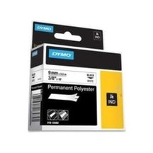 Dymo Rhinopro Sabitpolyster Şerit 9 Mmx5.5 M Beyaz/siyah 18482