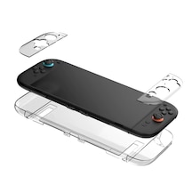Teknoroket Nintendo Switch 2 Şok Emici Şeffaf Komple Kılıf