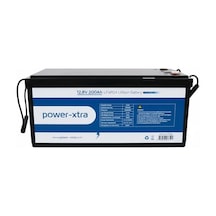 Power-xtra 12.8v 200ah Lifepo4 Lityum Akü - Ekranlı