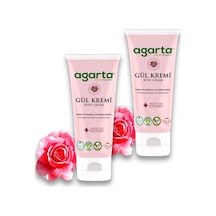 Agarta Doğal Cilt Nemlendirici Gül Kremi 2 x 75 ML