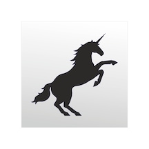 Folyo Sticker Pegasus 90 Cm Uzunluk Siyah