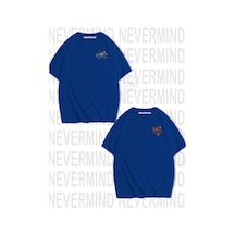Nevermind Unisex To Infinity & Beyond Ön Baskılı Sevgili Çift Kombini Tasar Lacivert