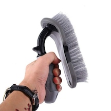 Saplı Halı, Koltuk Ve Araç Temizlik Fırçası Ergonomik Tutuşlu Oto Döşeme & Halı Temizleme Fırçası