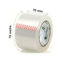 Jokey Ambalaj ŞEFFAF Koli Bandı En:70mm METRAJ: 70metre (6.adet)