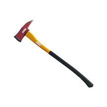 İtfaiyeci Yangın Baltası Uzun Ahşap Saplı-fire Axe