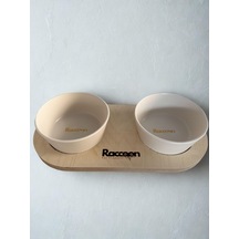 Raccoon Zeus 13 Cm Çift Tablalı Beyaz