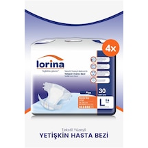 Lorina Belbantlı Hasta Bezi L 4 x 30'Lu 120 Adet
