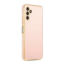 Ardemix Galaxy Uyumlu A04s Kılıf Bark Kapak - Rose Gold Rose Gold
