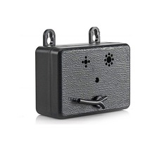 Y28826b Ultrasonik Köpek Kovucu Taşınabilir Köpek Eğitim Kabuğu Siyah