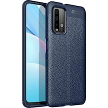 Newface Xiaomi Redmi 9t Kılıf Auto Focus Kapak - Lacivert