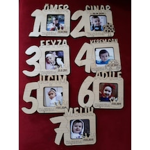 Lavinta54 Lavinta54 Kişiye Özel Ahşap Bebek Doğum-Yaş-Mevlit Magnetleri