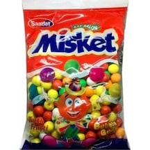 Saadet Misket Tutti Frutti Sakız Dökme 9 G x 111 Adet'li 6 Paket