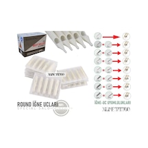XLine Tattoo Tek Kullanımlık Dövme Makinesi Uçları 250 Adet