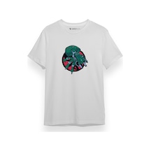 Ghost İn The Shell Anime Green Tachicoma Power Beyaz Kısa Kol Erkek Tshirt 001