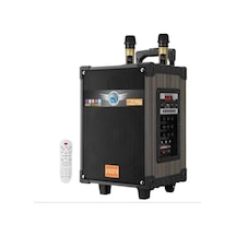 Luxury, Çift El Mikrofonlu Mevlüt Anfisi, Taşınabilir Ses Sistemi, Kareoke Ses Sistemi, Bluetooth Ses Sistemi