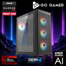 Go Gamer E771 i9-14900KF 32 GB 1 TB SSD RX9060XT 16 GB Free Dos Oem Paket Masaüstü Oyuncu Bilgisayarı