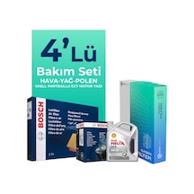 Toyota Avensis 1.6 Benzin Filtre Bakım Seti Shell Motor Yağlı 2003-2009 4 Lü 8200BKMFLSHNGFL19922