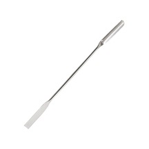 Isolab Spatül - Paslanmaz Çelik - Düz Oluklu - 185 Mm - 1 Adet