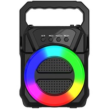 Newface Abs-1309 RGB Işıklı Kablosuz Bluetooth Hoparlör
