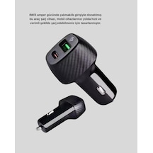 Zengemtx Bluetooth Aux Çevirici Ve Pd Destekli Araç Şarj Cihazı 2 Li Set
