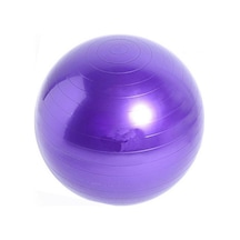 Yoga Pilates Aeorobik Jimnastik Topu 55 CM Mor