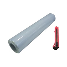 50 cm X 250 mt 17 Mikron Strech Film Streç + Hediye Maket Bıçağı