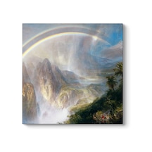 Frederic Edwin Church - Rainy Season Tropics Tablosu 80 X 80 -