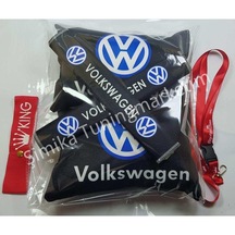 Volkswagen Yastık Lastikli 2 Li Ve 2 Kemer Kılıfı+Ayna Ipi Ve Ta (527879034)