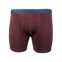 Mode Xl Büyük Beden Erkek Likra Boxer 6350 Mürdüm 001