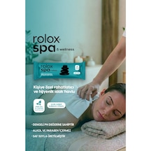 Rolox Spa - 50 Paket - Rahatlatıcı Ve Hijyenik Islak Havlu