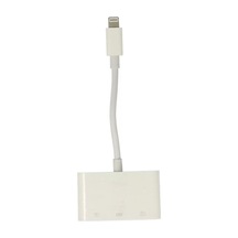 Apr23 Iphone Otg 3in1 - Beyaz