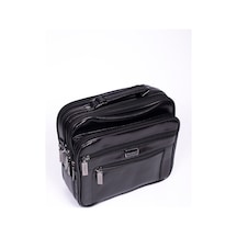 Çanta Sepetim Erkek Kasalı El Ve Omuz Askılı Çanta Siyah (493729032)