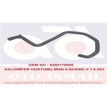 IBRAS 11563 KALORİFER HORTUMU MEGANE II  SCENIC II 1.5 DCI