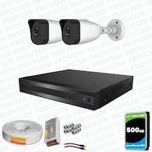 Provzen Rv Hilook 2 Kameralı Full Hd Geniş Açı Güvenlik Kamerası