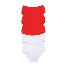 5 Adet Tutku Kadın Yüksek Bel Bato Kalın Lastik Külot S8 Beden: 2xl Standart