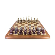 Prestij Serisi Ahşap Satranç Takımı 38 CM