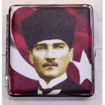 Sigara Tabakası(Küçük sigara için)9.50 cm/9.50 cm Boyut-ATATÜRK