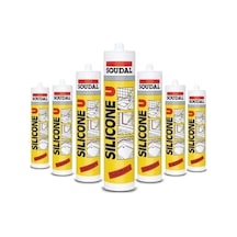 Soudal Şeffaf Silikon 280 Gr 30 Adet Hr 1757