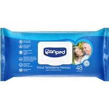 Canped Vucut Temızleme Havlusu 48 Lı