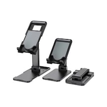Portatif Ayarlanabilir Katlanır Telefon Ve Tablet Masaüstü Standı