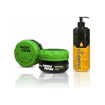 M2 Keratin Özlü Mat Görünümlü Wax 100 Ml X 3 Adet/ + 400 Ml Tuzsuz Şampuan Hediye