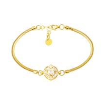 Bilezikci 14 Ayar Prenses Baget Taşlı Altın Bileklik 8692500326197 Renkli Çok Renkli Bilezikci 14 Ayar Prenses Baget Taşlı Altın Bileklik 8692500326197 Renkli Çok Renkli