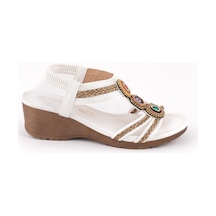 Guja 241-1 Kadın Sandalet Guj-y6-241-1010 Beyaz