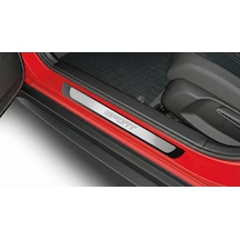 Renault Clio 3d Krom + Abs Kapı Eşiği Koruma Sport Line 2012 Üzeri 4 Prç. P. Çelik Taşlı