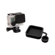 Gopro Standart Housing İçin Silikon Cam Koruma Siyah