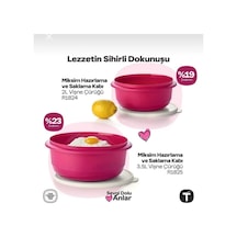 Miksim Gıda Hazırlama Ve Saklama Kabı 2li Kırmızı