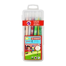 Stabilo Keçeli Kalem Power Kutulu Paket 12 Renk 280/12-2