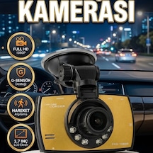 Full Hd Araç Ön Kamerası G-sensor, Hareket Algılama Ve 2.7 İnç Lcd Ekran