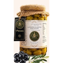 Zeyrazade Doğal Sofralık Salamura Yeşil Zeytin 950 G