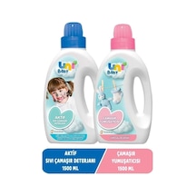 Sıvı Çamaşır Deterjanı Aktif Yumuşatıcı Hassas/hipoalerjenik Karma 2x1500ml